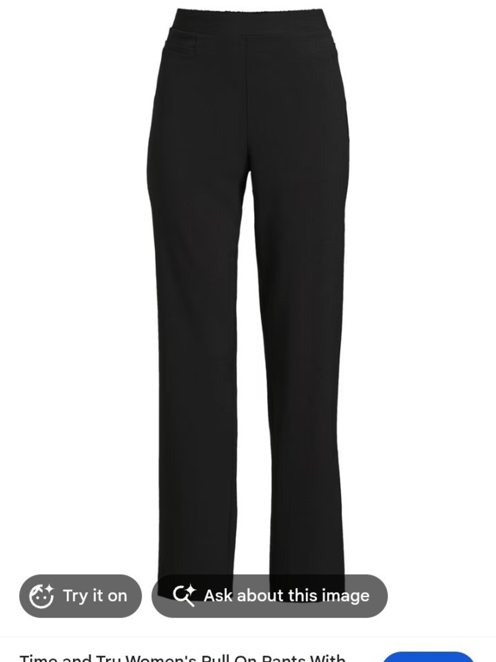 Time and Tru Women's Mid-Rise Millennium Stretch Bootcut Trouser Pants 14Average